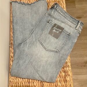 Studio Gray Straight Jeans Distressed Look
